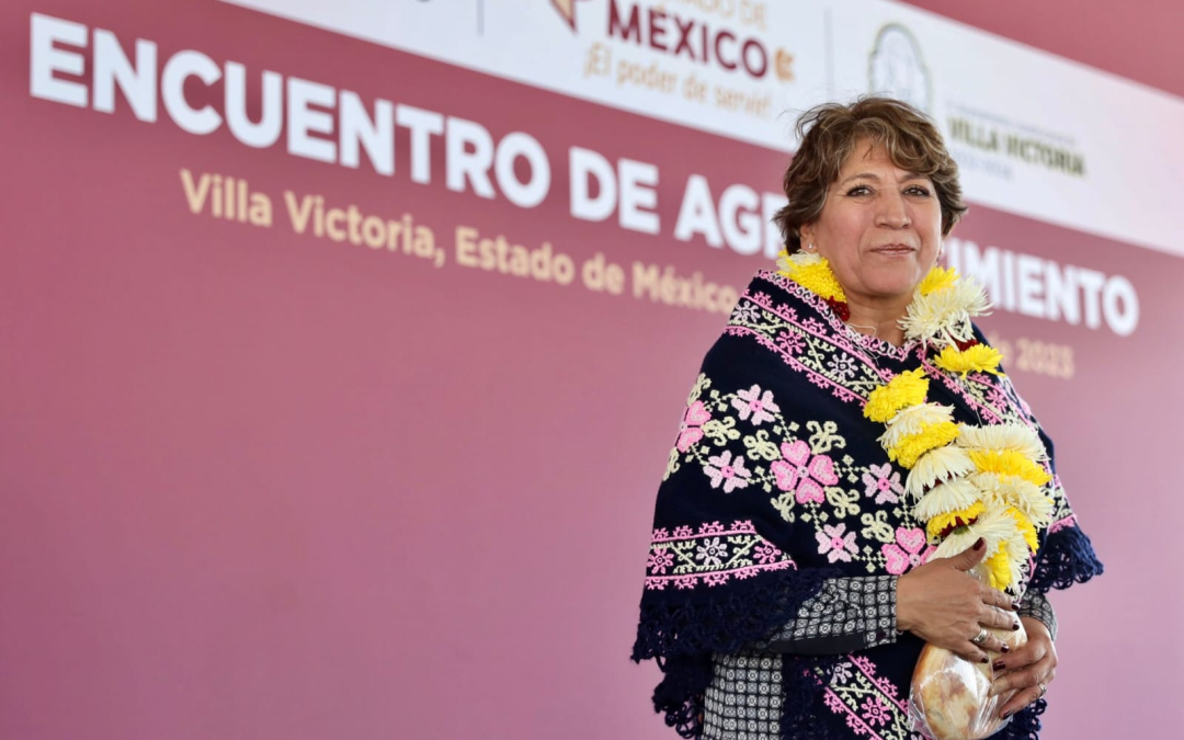Delfina Gómez presenta Plan de Rehabilitación de Caminos en Villa Victoria