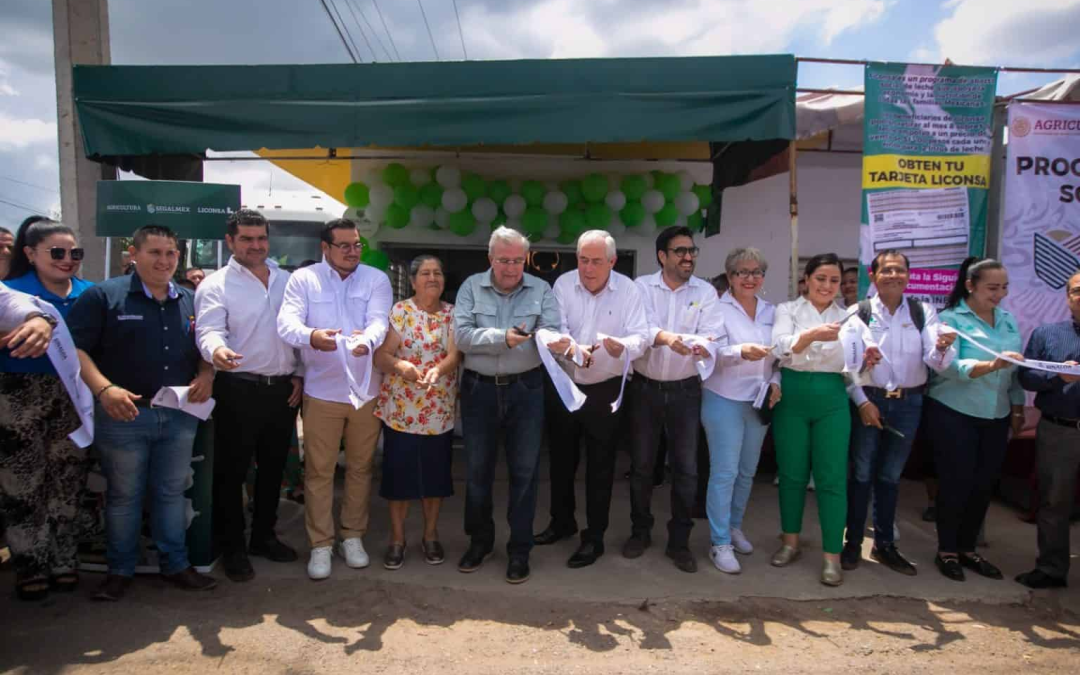 Inauguran tiendas comunitarias en Sinaloa para dar seguridad alimentaria