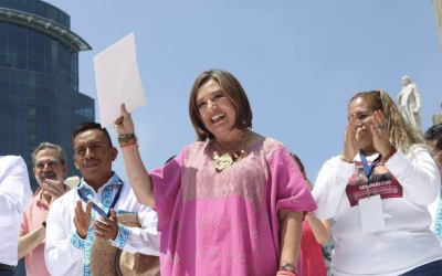 Morena denunció ante el INE a Xóchitl Gálvez por actos de precampaña