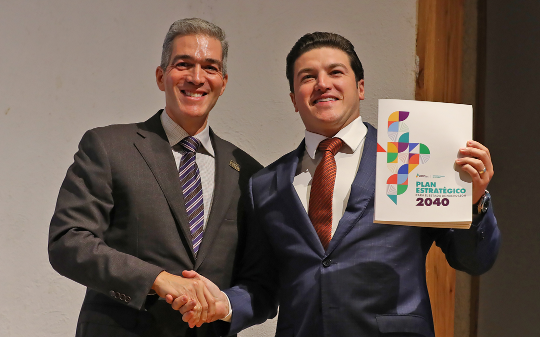 Consejo Nuevo León entrega al Gobierno del estado, Plan Estratégico NL 2040