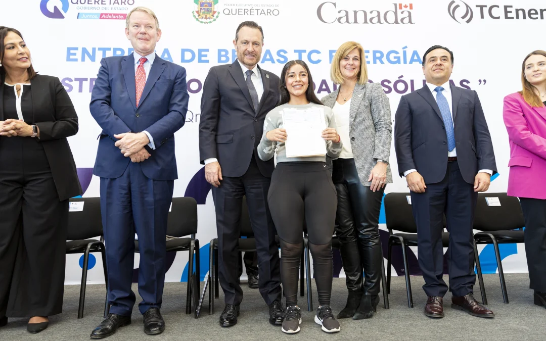 Gobierno de Querétaro y TC Energía impulsan la educación de jóvenes