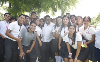 Alcalde de Villa de Tututepec inaugura Ciclo Escolar 2023-2024 en nuevo Campus Universitario