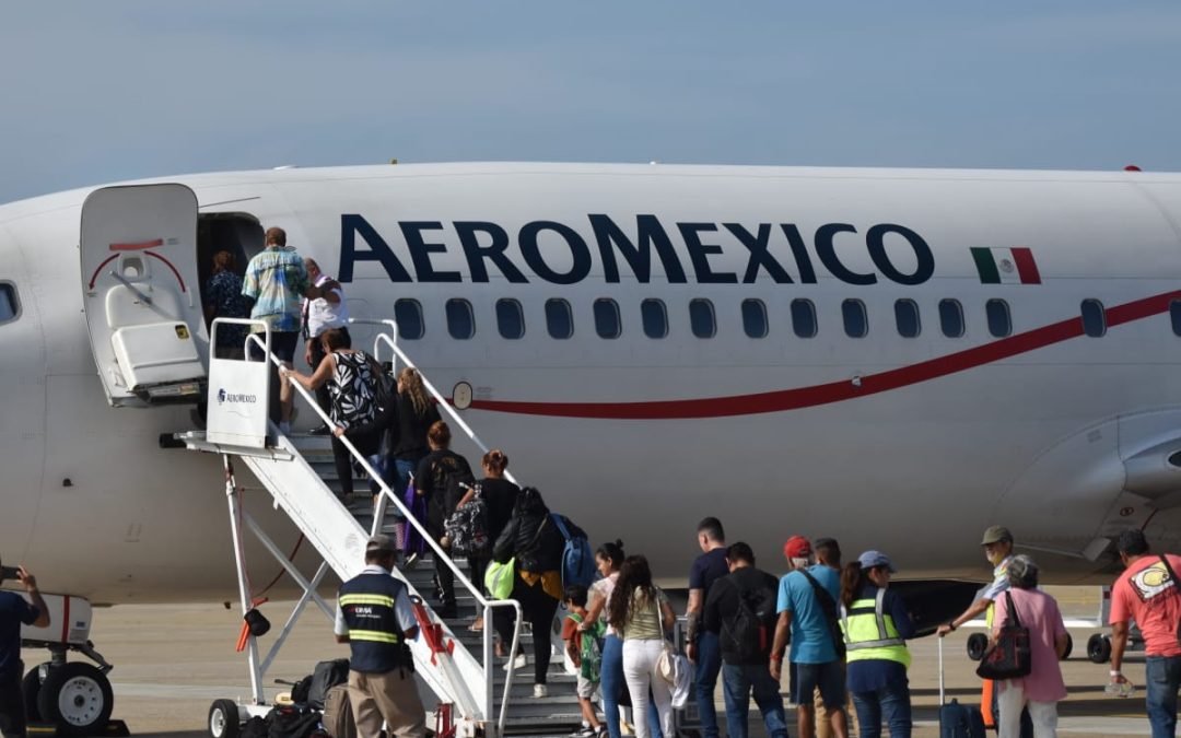 Así fueron primeras jornadas del puente aéreo humanitario en Acapulco