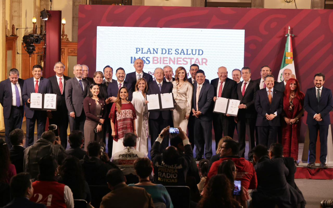 23 estados firman convenio con el gobierno de México para incorporarse al IMSS-Bienestar