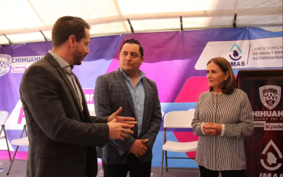 Inauguran en Chihuahua nueva línea de alimentación de red morada