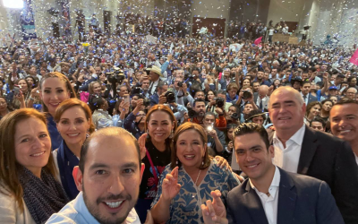 Xóchitl Gálvez ratifica en el PAN su registro como aspirante presidencial