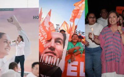 Así fue el inicio de precampañas de Sheinbaum, Gálvez y García Sepúlveda