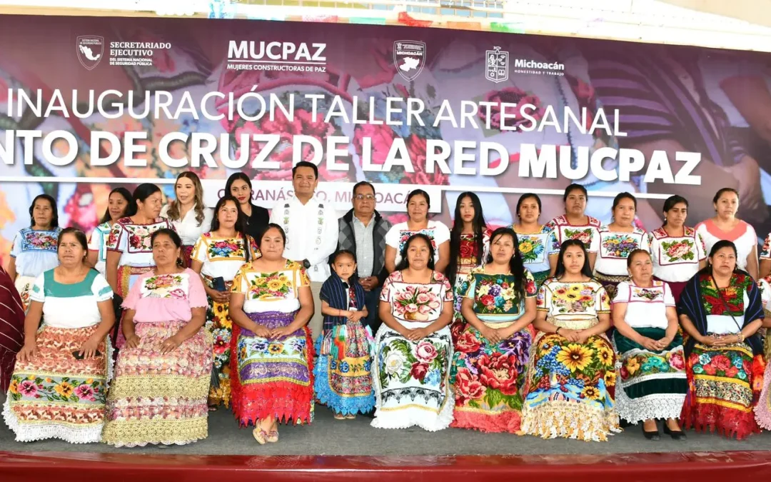 Michoacán inaugura proyecto de mujeres constructoras de paz