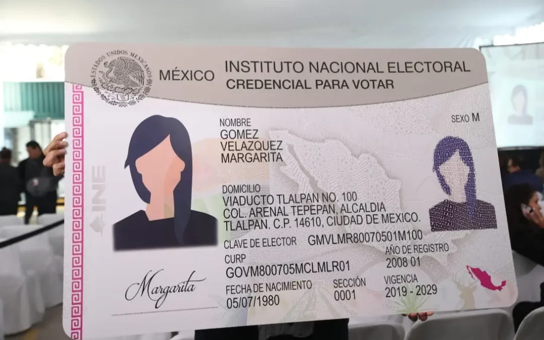INE prolonga vigencia de credenciales para votar en las elecciones de 2024
