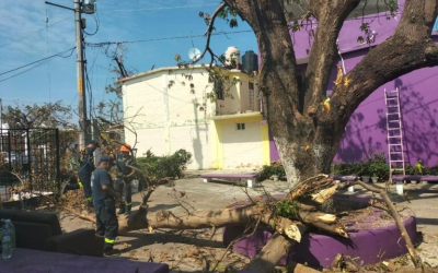 En Guerrero, aseguradoras adelantarán pagos para remoción de escombros a causa de Otis