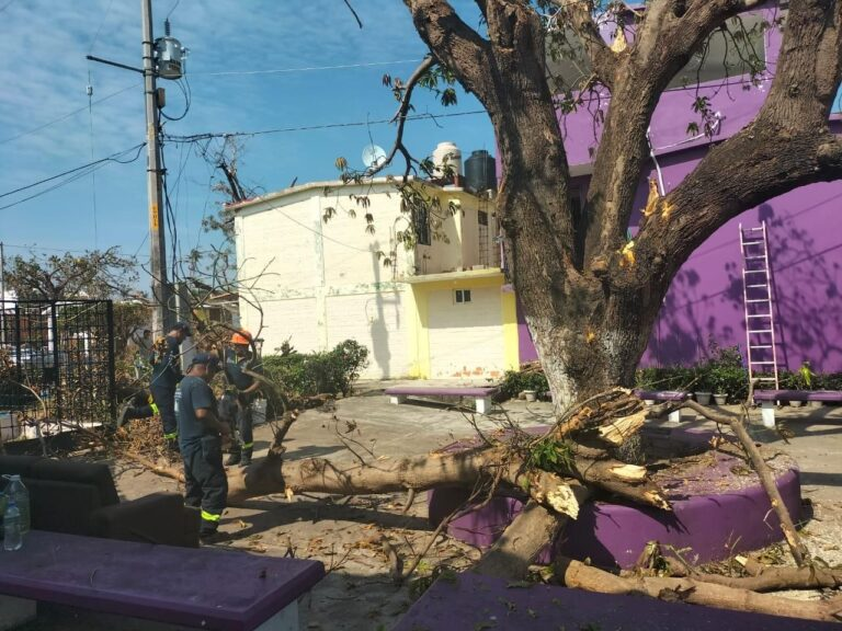 En Guerrero, aseguradoras adelantarán pagos para remoción de escombros a causa de Otis