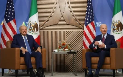El encuentro entre AMLO y Biden durante la APEC