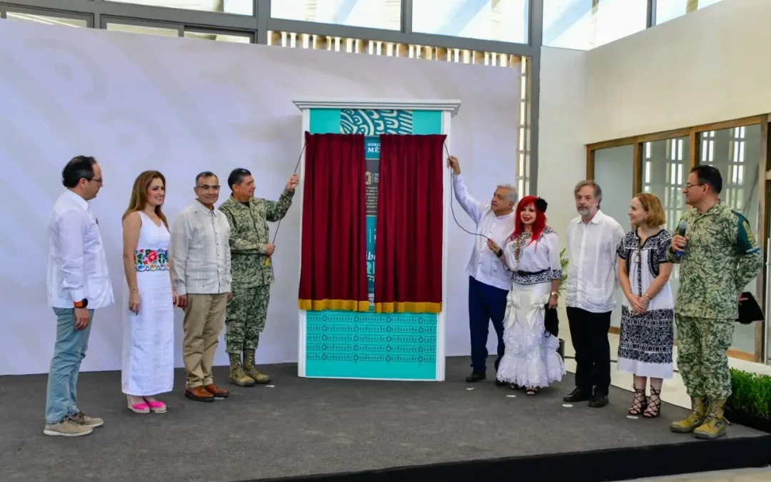 AMLO y Layda Sansores inauguran preapetura del Tren Maya en Campeche
