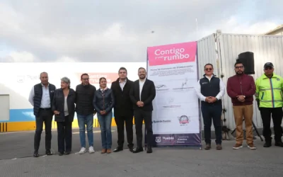 Ayuntamiento capitalino y Agua de Puebla firman convenio para regular descargas residuales del rastro municipal