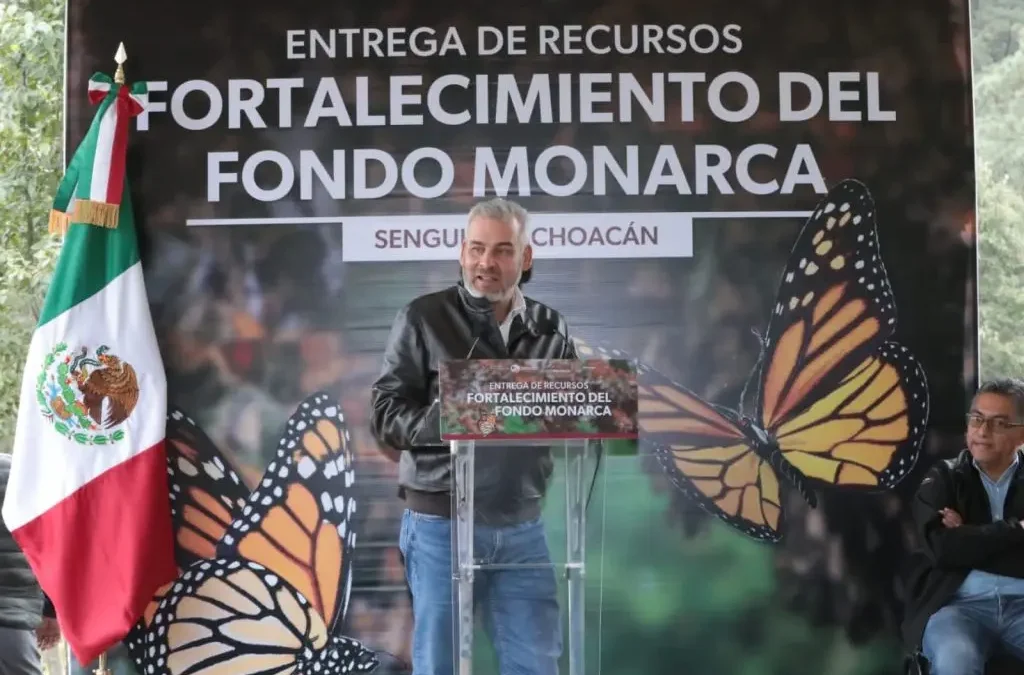 Fondo Monarca se beneficia con 1 millón de dólares por parte del gobierno de Michoacán