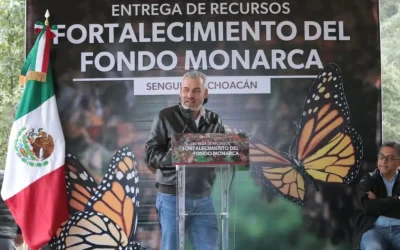 Fondo Monarca se beneficia con 1 millón de dólares por parte del gobierno de Michoacán