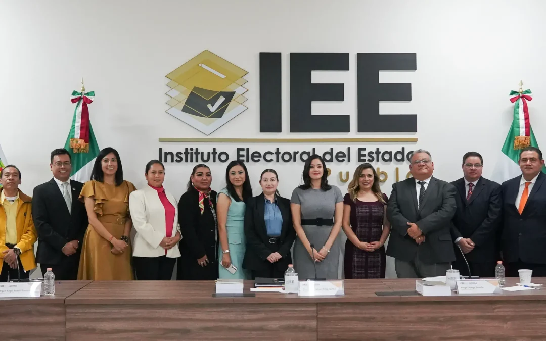 IEE Puebla, valida coaliciones de partidos políticos para el proceso electoral de2024