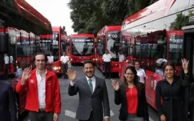 Inicia la electrificación de la Línea 4 del Metrobús