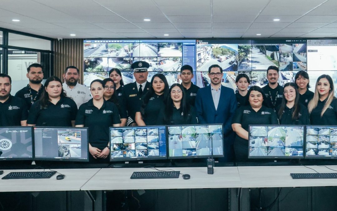 Inauguran el Centro de Inteligencia para la Vigilancia en Santiago, NL