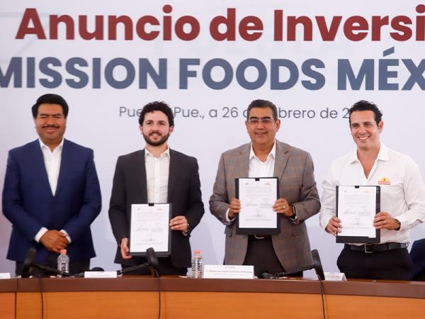 Invierte Mission Foods de México 791 mdp en Huejotzingo, Puebla