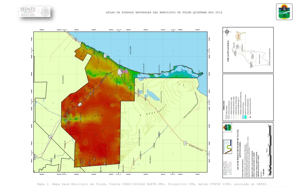 SCJN ordena a Tulum mantener actualizado Atlas de Riesgos Naturales