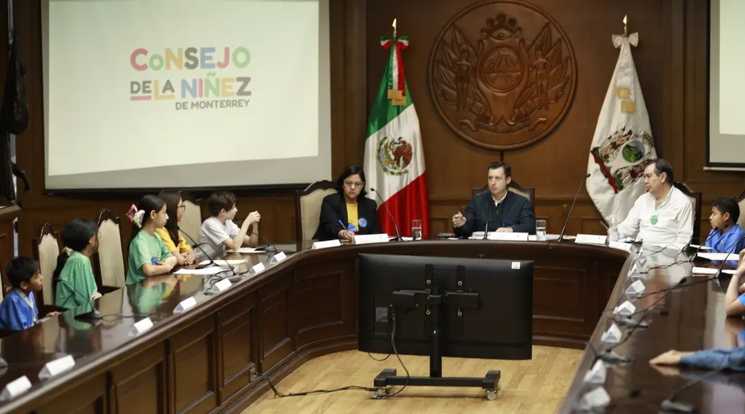 Monterrey impulsa participación de niñas y niños en el municipio