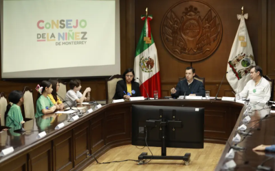 Monterrey impulsa participación de niñas y niños en el municipio