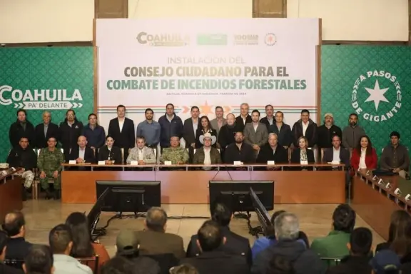 Se instala en Coahuila el Consejo Ciudadano para combate de incendios forestales