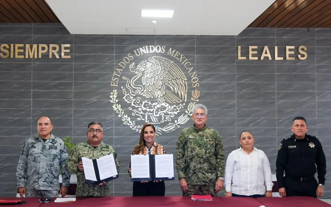 Gobierno de Quintana Roo signa convenio con Sedena para reconocer sus servicios