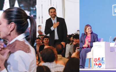 Estos han sido los recorridos de las aspirantes y el aspirante a la Presidencia