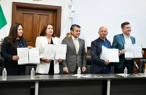 Secretaría de las Mujeres y la Comisión de los Derechos Humanos de Coahuila firman colaboración