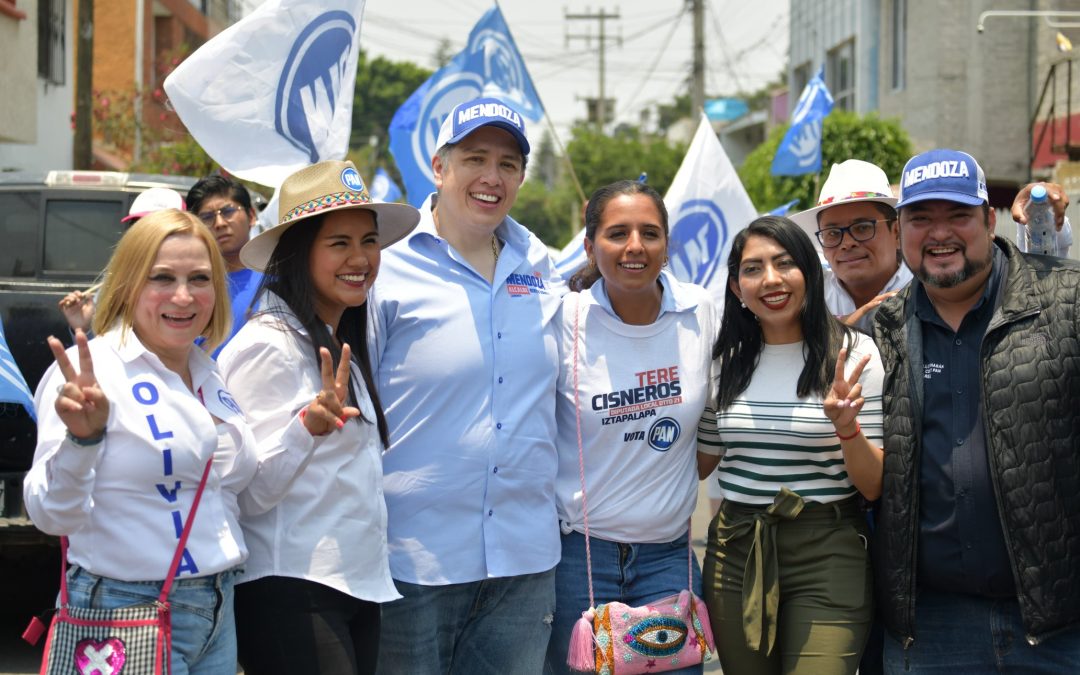 Luis Alberto Mendoza, por mayor seguridad en la alcaldía Benito Juárez 