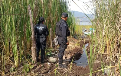 Se desactivan 3 tomas ilegales de agua en el lago de Zirahuén, Michoacán