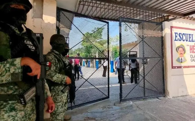 Gobierno de Coatzacoalcos pide a Guardia Nacional vigilar escuela amenazada por cobro de piso
