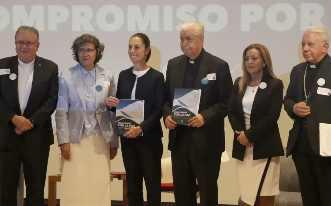 Iglesia Católica pide a Sheinbaum retomar los Compromisos por la Paz