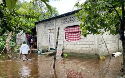 Van 44 municipios afectados por lluvias en Chiapas