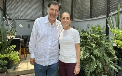 Noroña sostiene reunión con Sheinbaum, irá al Senado