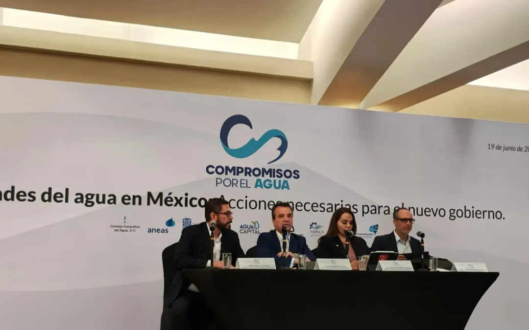 Nuevos líderes deben impulsar una mejor gestión hídrica: Compromisos por el Agua