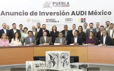 Audi invertirá en Puebla más de mil millones de euros en electromovilidad