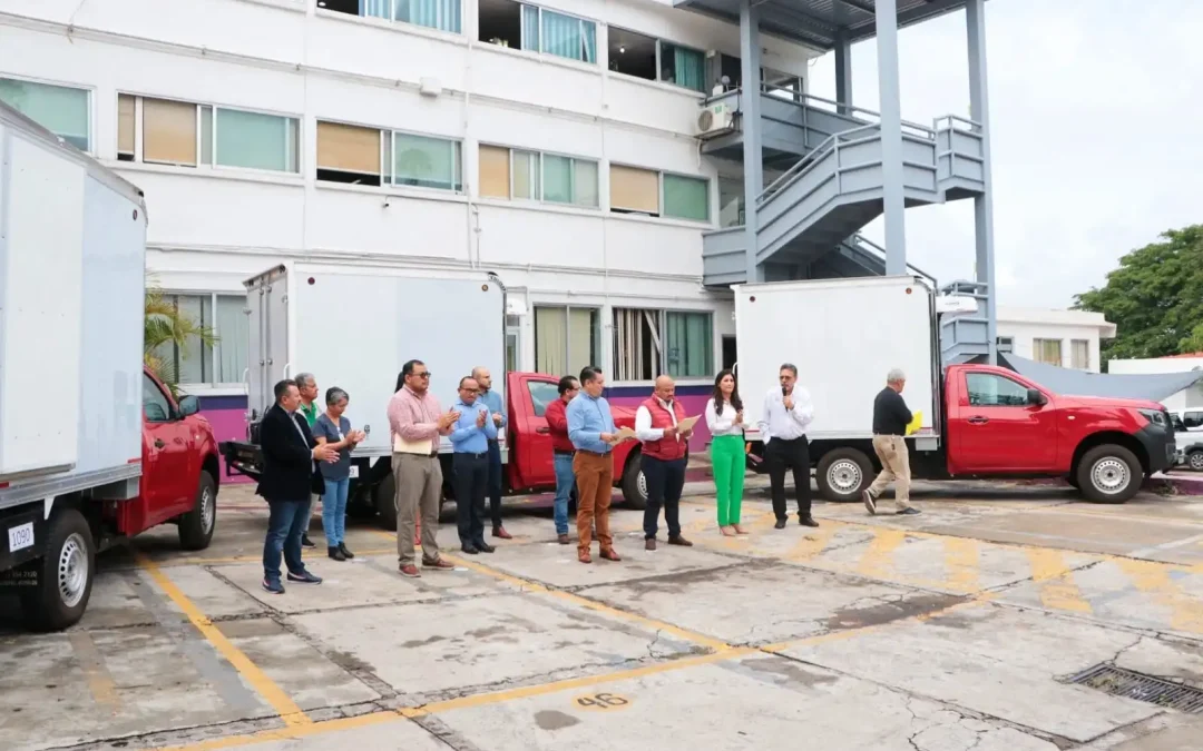 Servicios de Salud de Morelos renueva parque vehicular de Residuos Peligrosos  