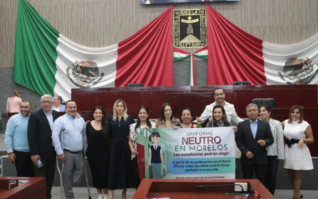 ¿Pantalón o falda? Aprueba Congreso de Morelos uso de uniforme neutro en planteles educativos