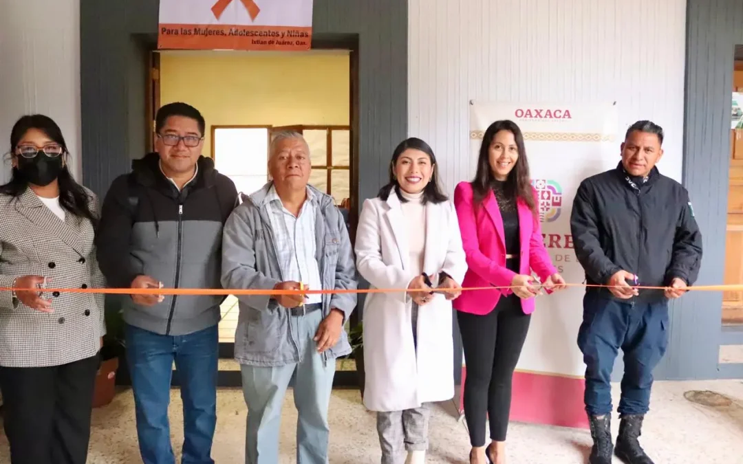 En Ixtlán de Juárez, Oaxaca, se inaugura Punto de Atención a Mujeres