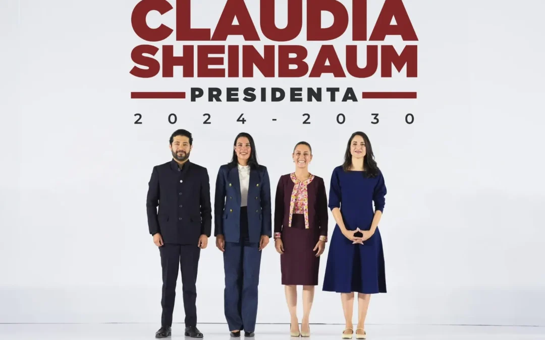 Nuevos integrantes del gabinete de Claudia Sheinbaum