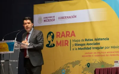 Segob presenta Mapa de Rutas sobre migración irregular en México