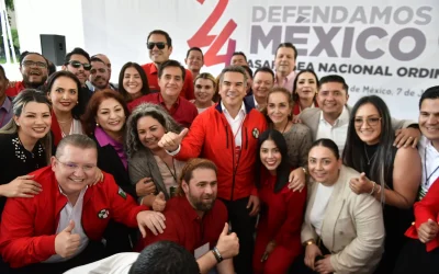 Priistas avalan reformar estatutos del partido para reelección de Alito Moreno