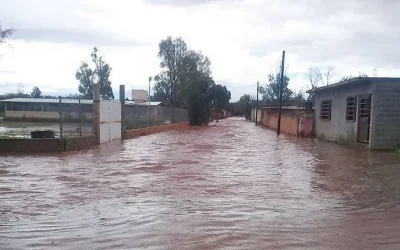 Municipios de Zacatecas resultan afectados por lluvias