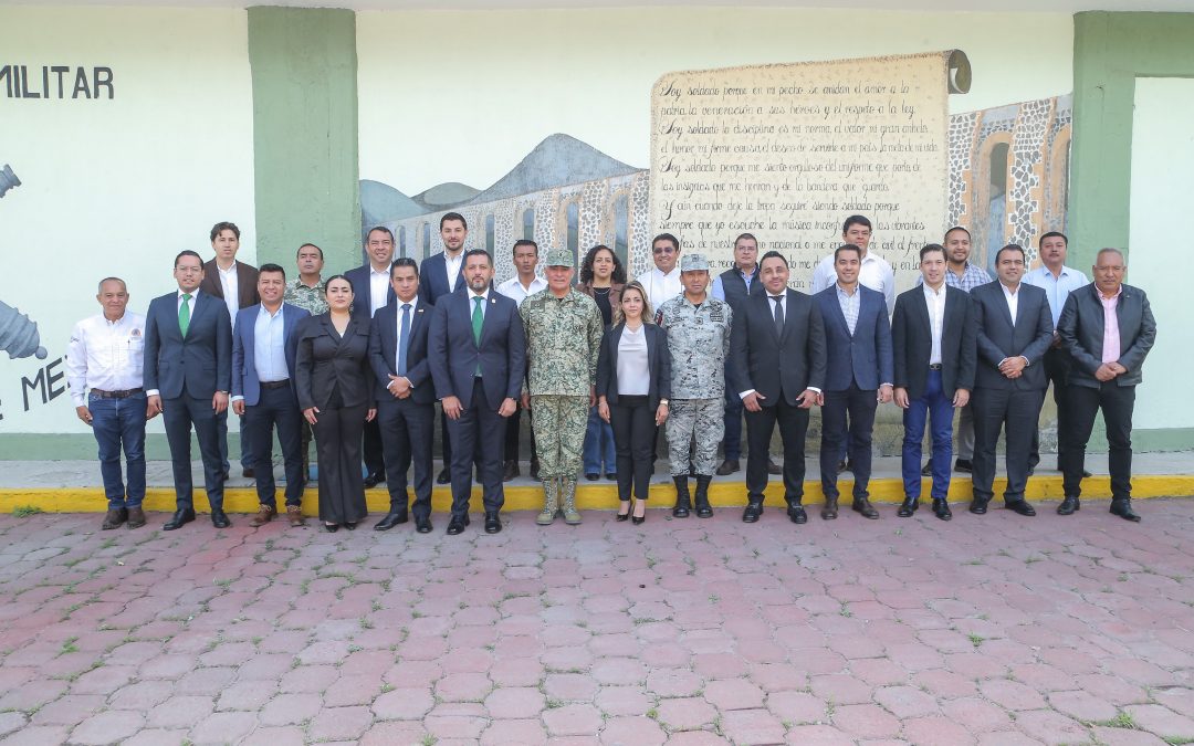 Autoridades de Querétaro establecen coordinación en materia de seguridad con las y los 18 presidentes municipales electos