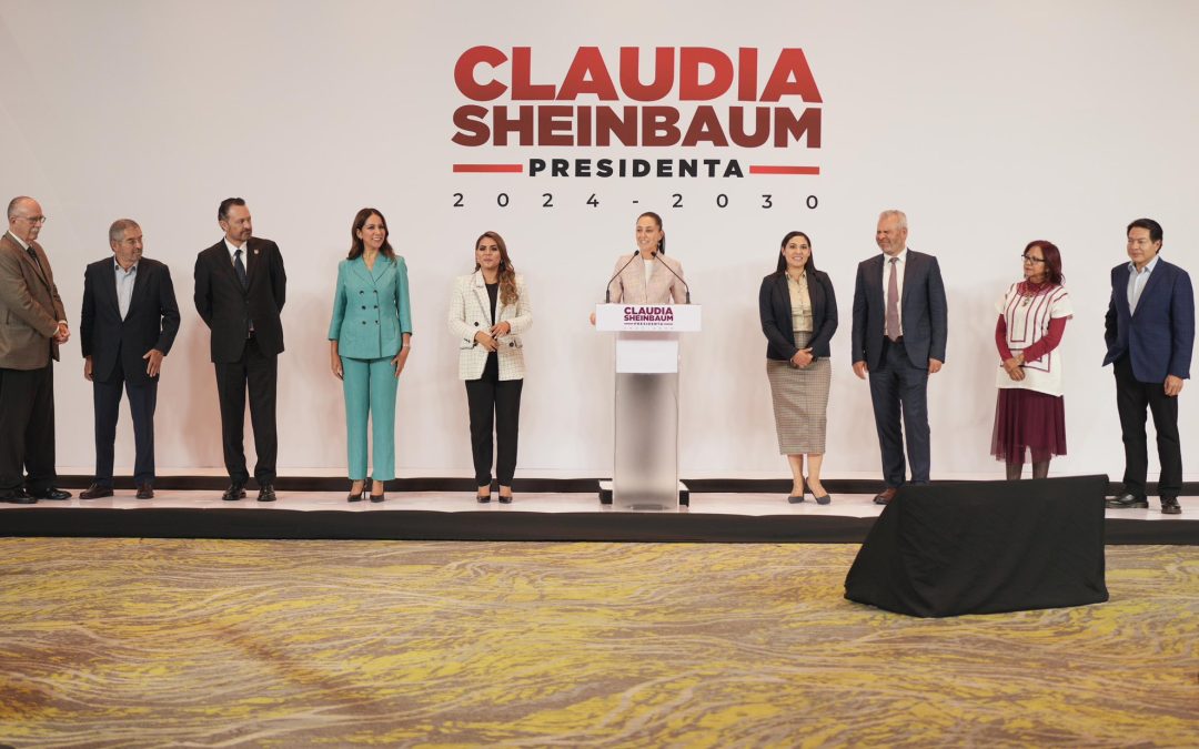 Claudia Sheinbaum recibe proyectos de las y los gobernadores de regiones centro y occidente