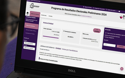 UNAM confirma eficiencia del PREP del IECM
