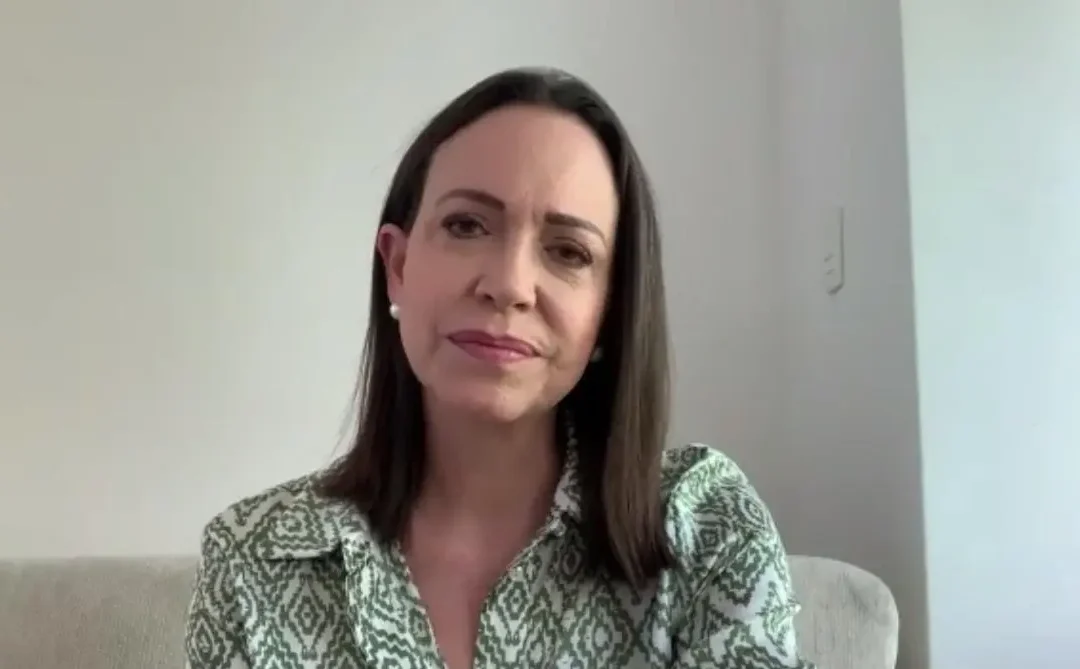 Corina Machado pide a AMLO apoyo para lograr una transición pacífica en Venezuela
